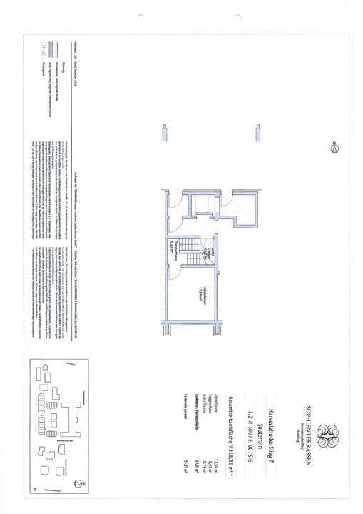 Grundriss Souterrain
